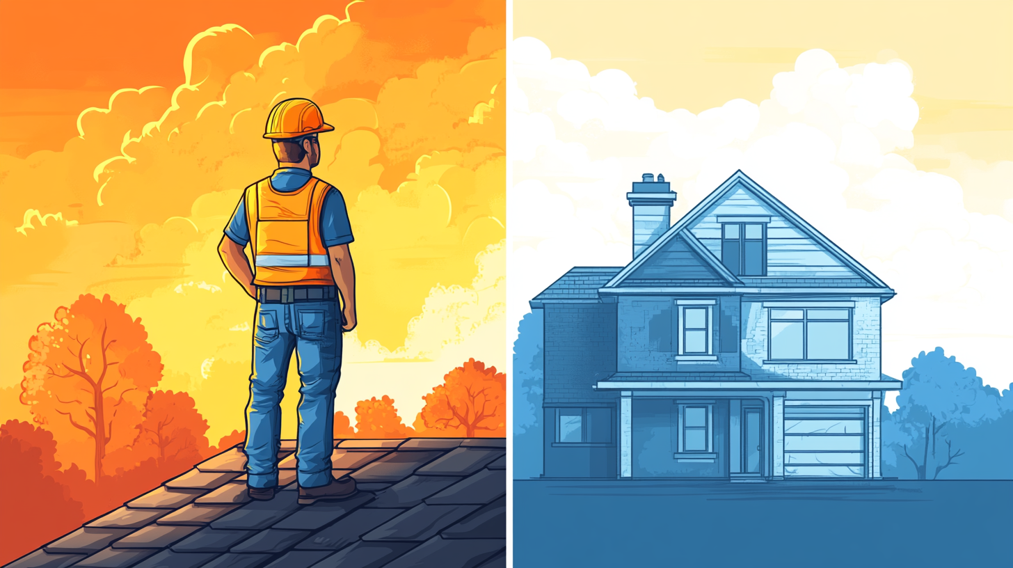 roofer vs contractor comparison